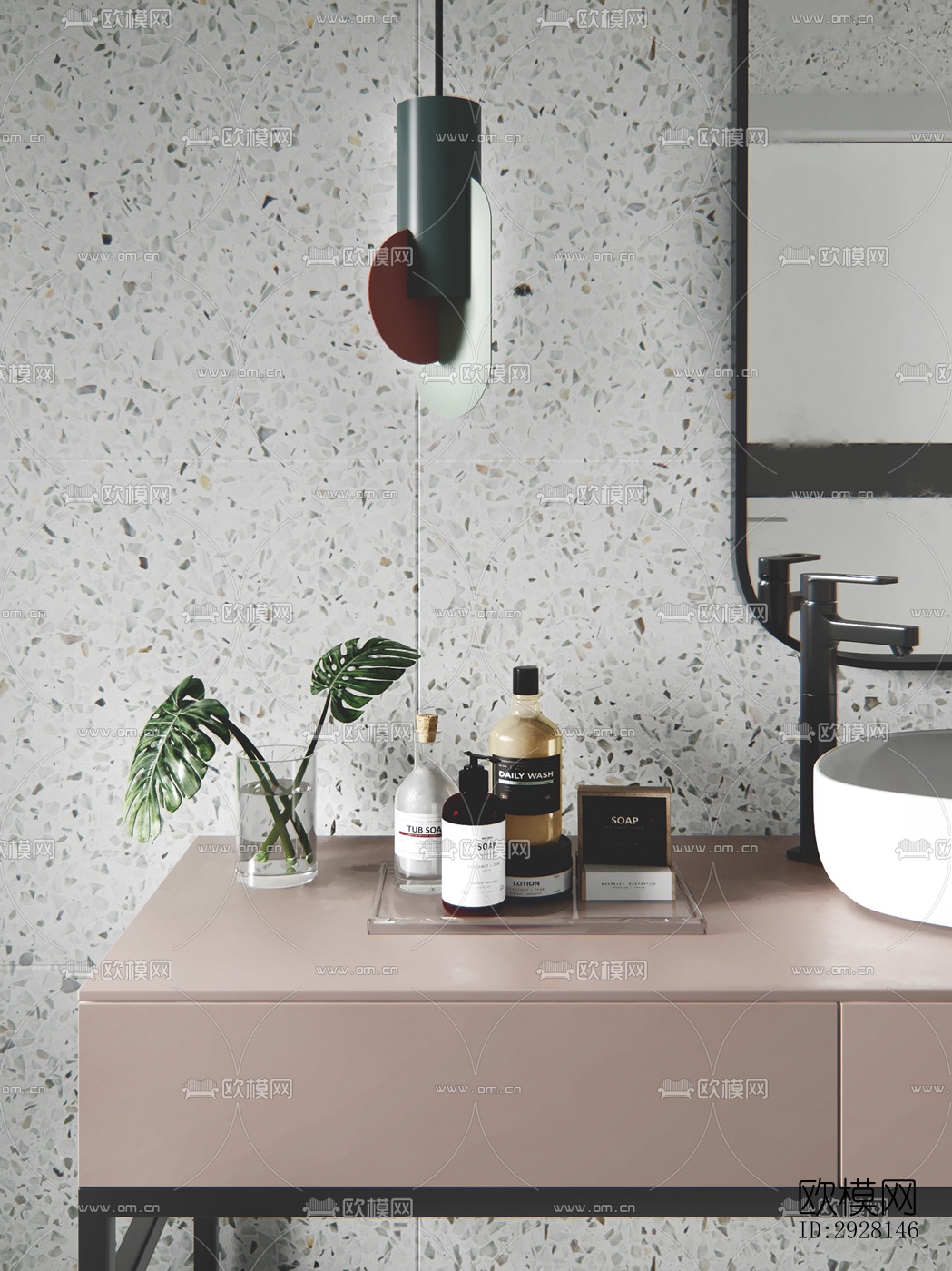 北欧平层效果图下载（渲染图10）