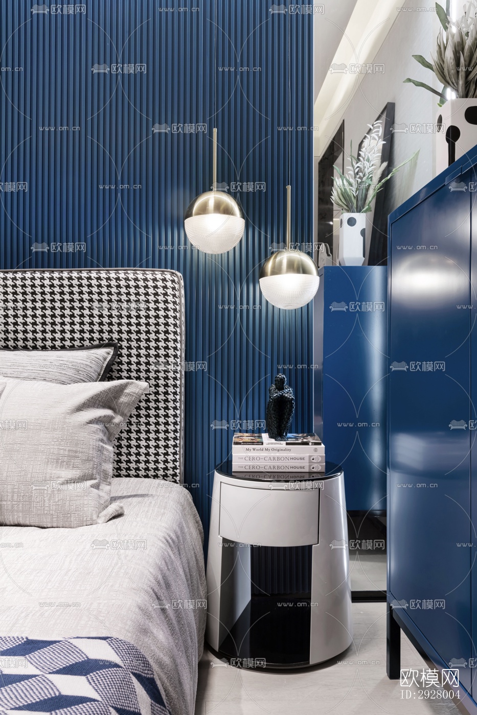 现代公寓效果图下载（渲染图8）