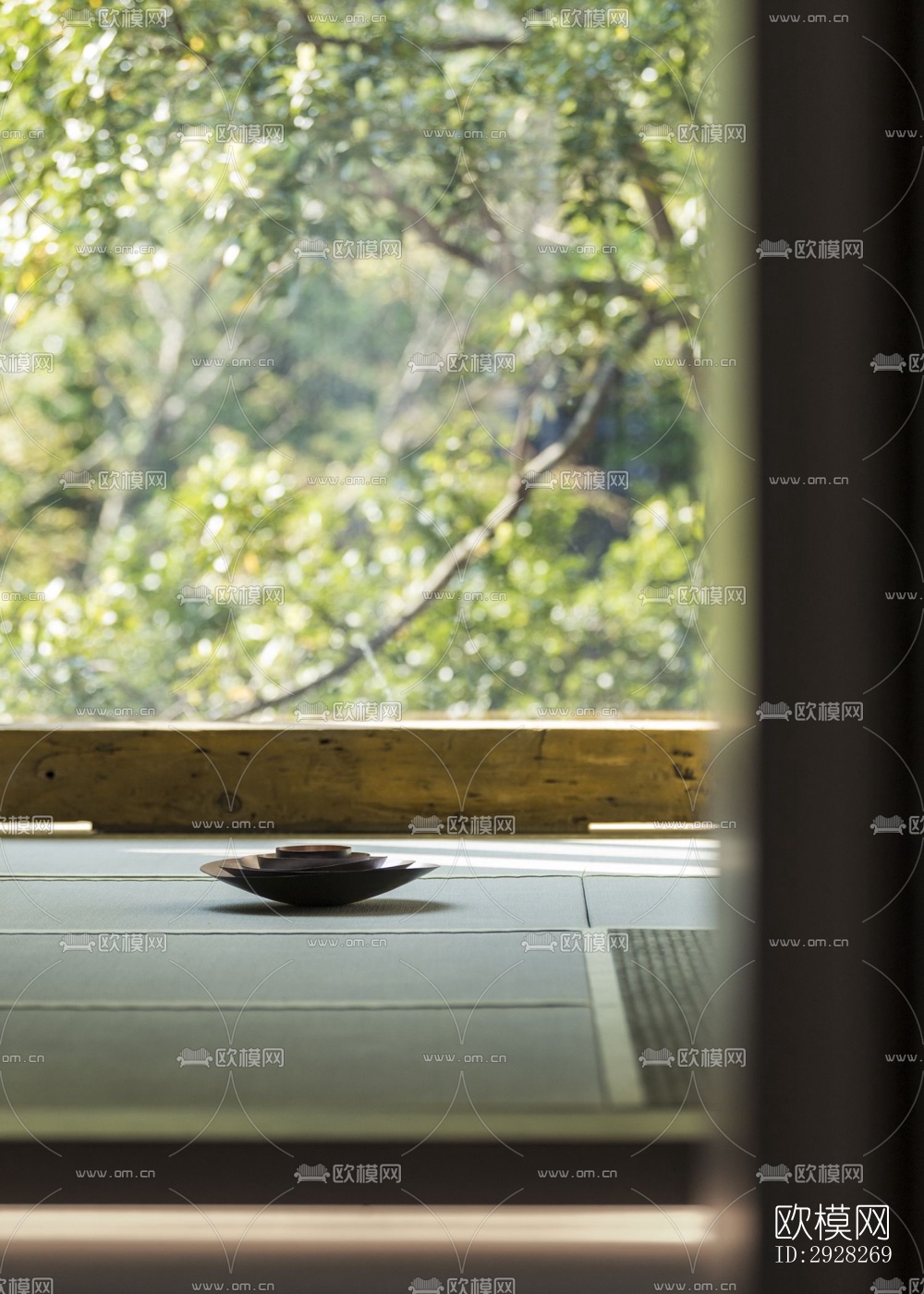 日式平层效果图下载（渲染图9）