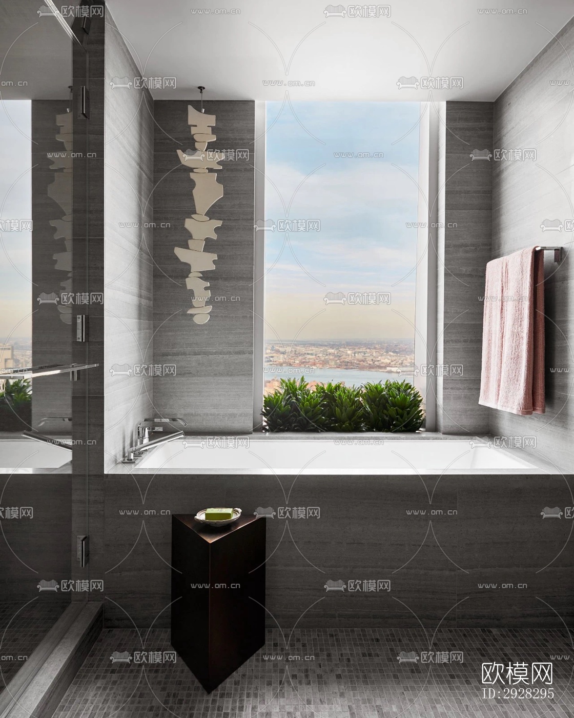 现代平层效果图下载（渲染图13）