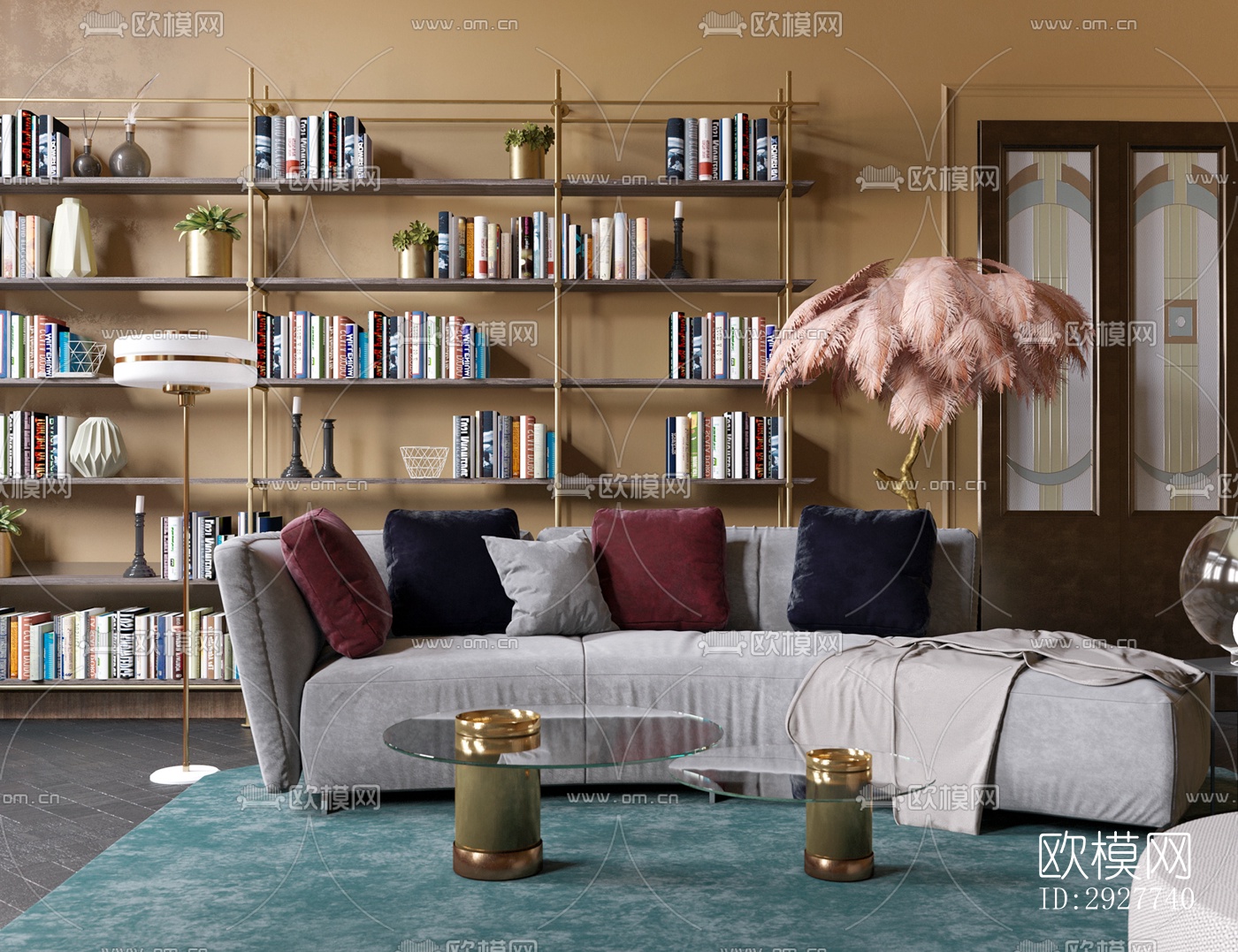 东南亚公寓效果图下载（渲染图8）