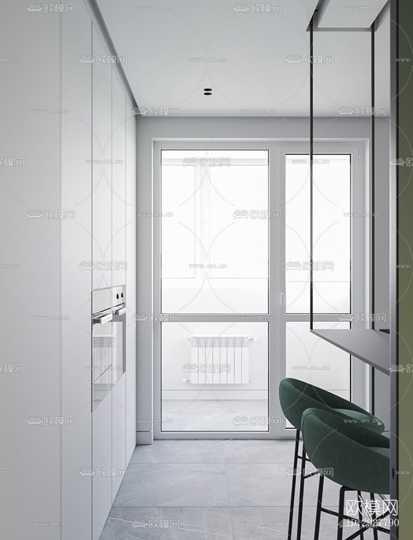 北欧公寓效果图下载（渲染图13）