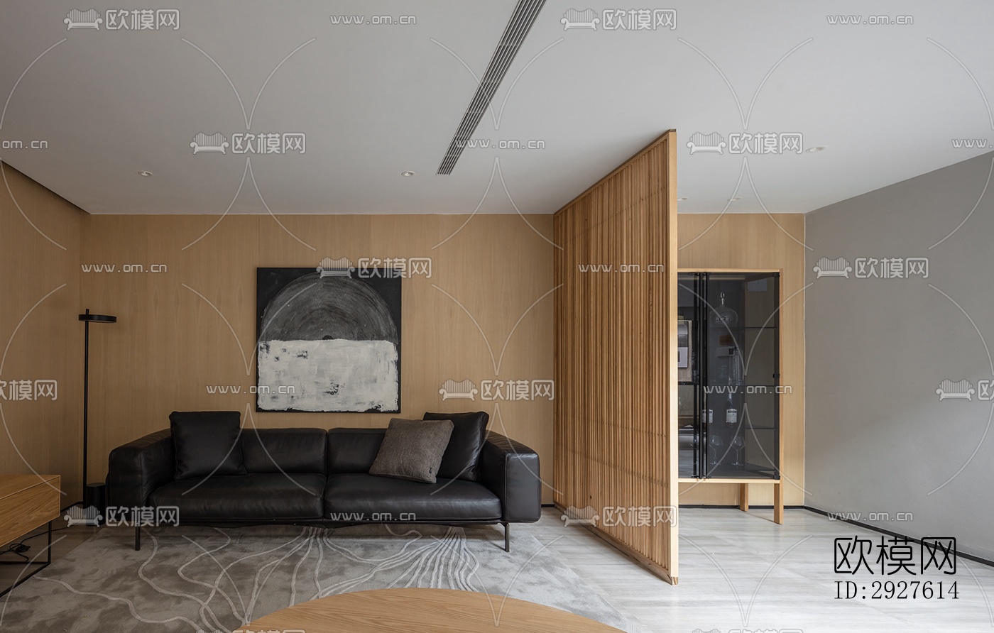 现代复式效果图下载（渲染图14）