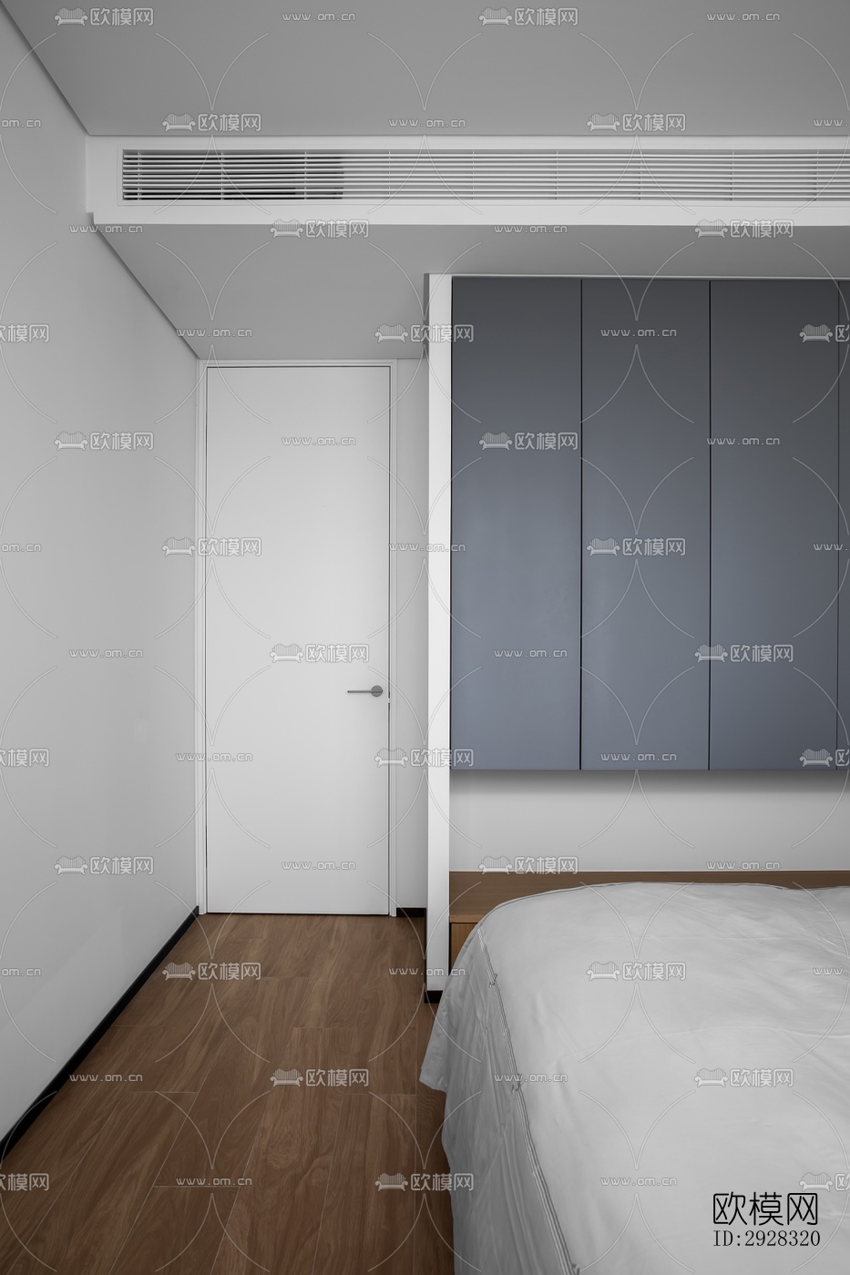 现代平层效果图下载（渲染图10）