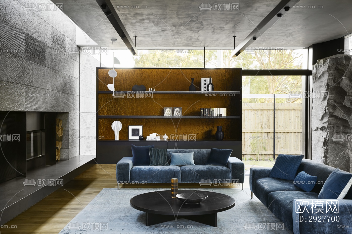 现代别墅效果图下载（渲染图5）