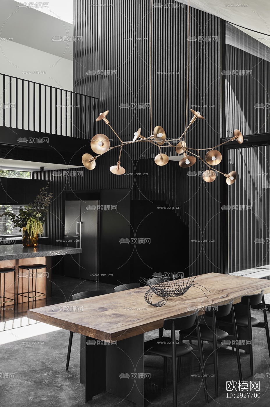 现代别墅效果图下载（渲染图18）