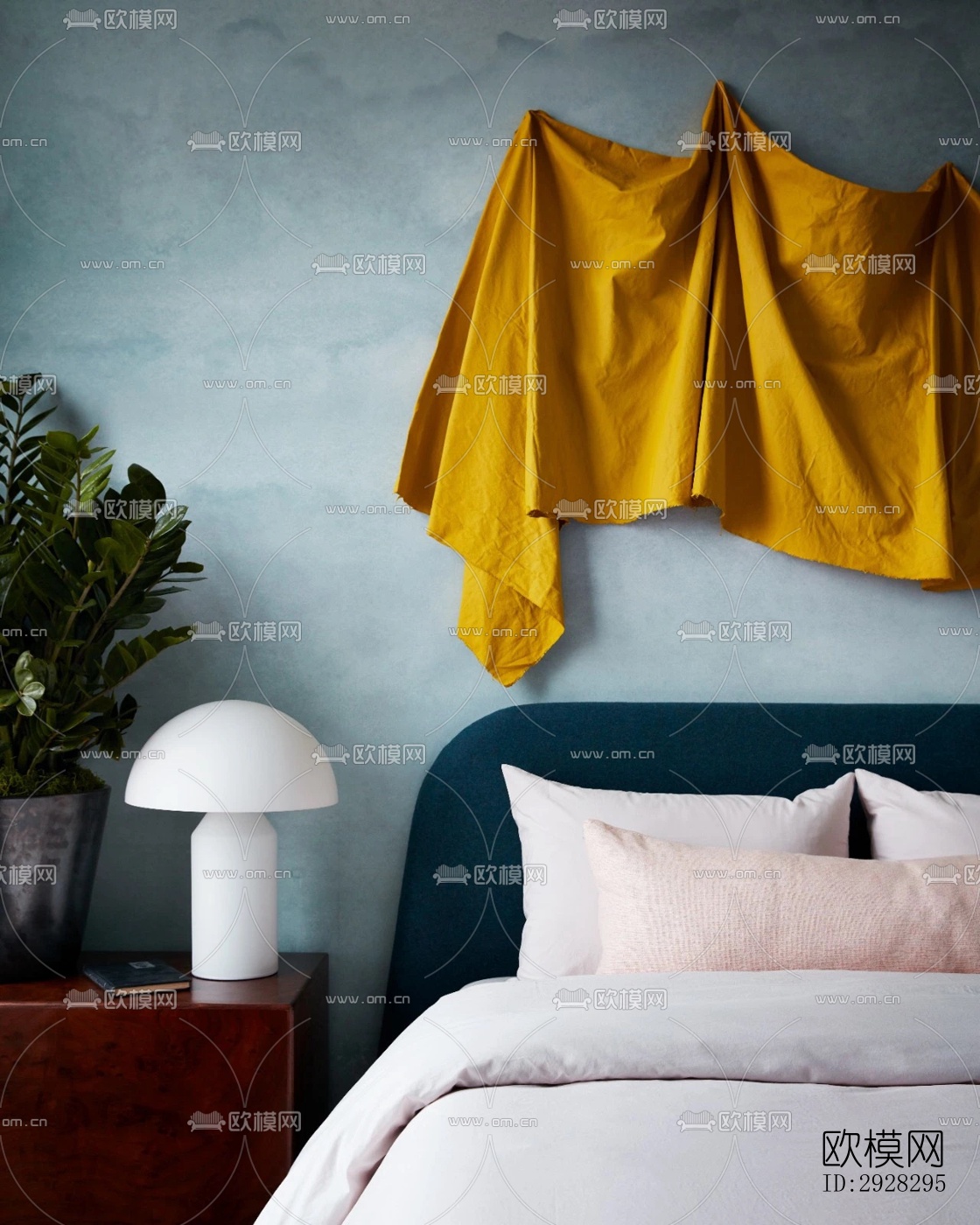 现代平层效果图下载（渲染图7）