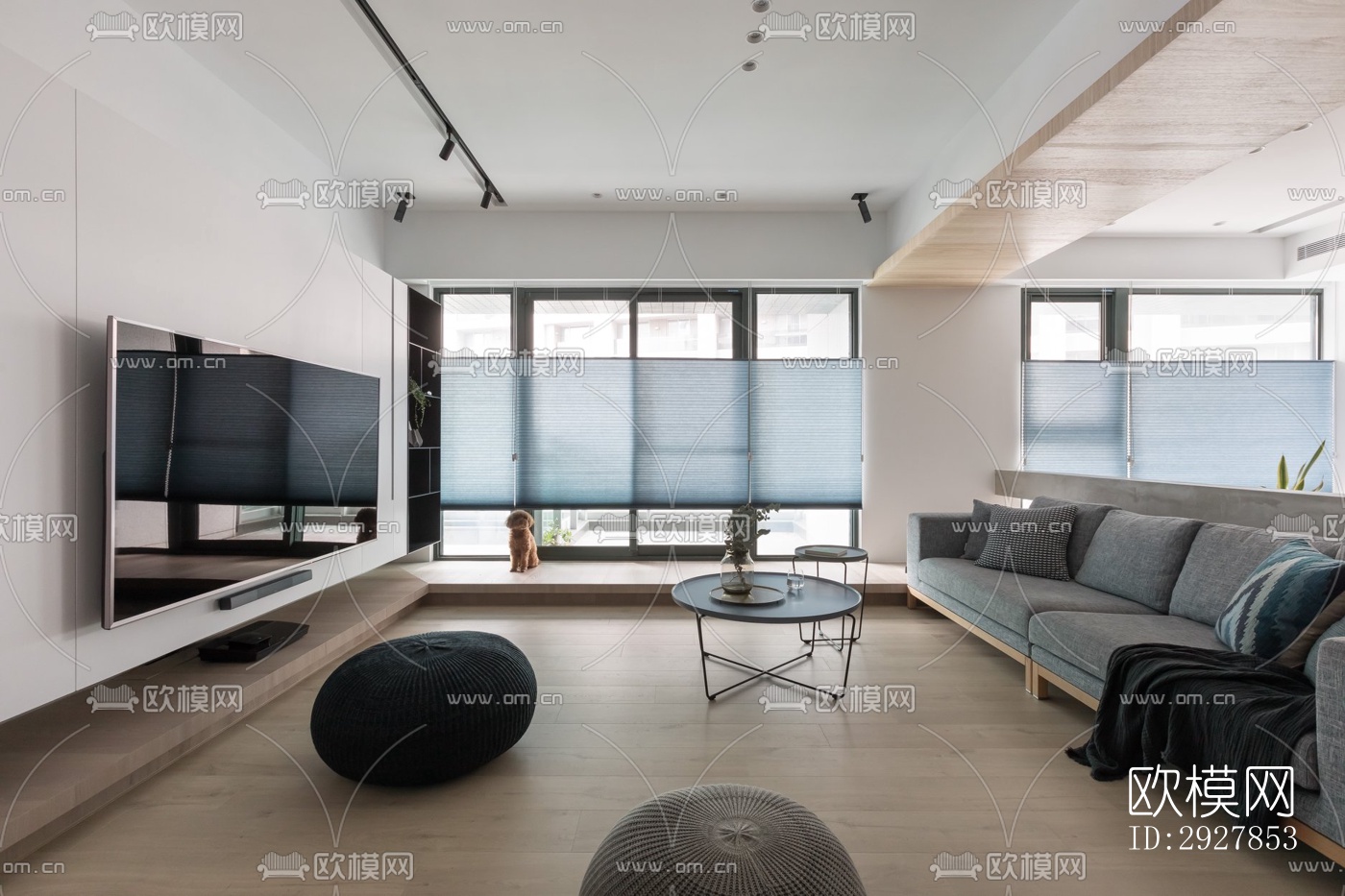 北欧公寓效果图下载（渲染图12）