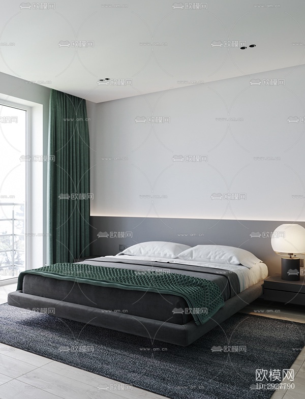 北欧公寓效果图下载（渲染图4）