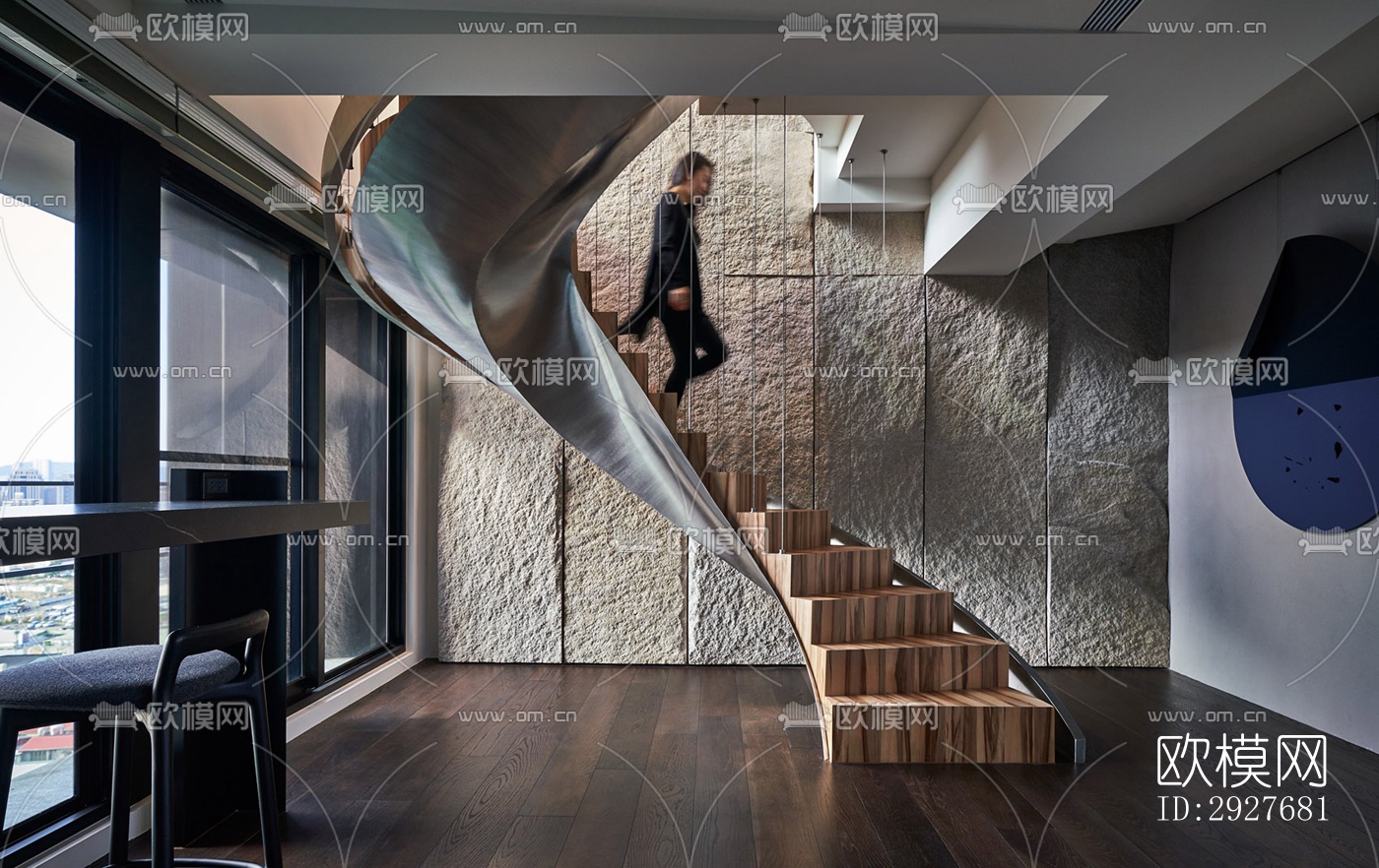 现代别墅效果图下载（渲染图9）