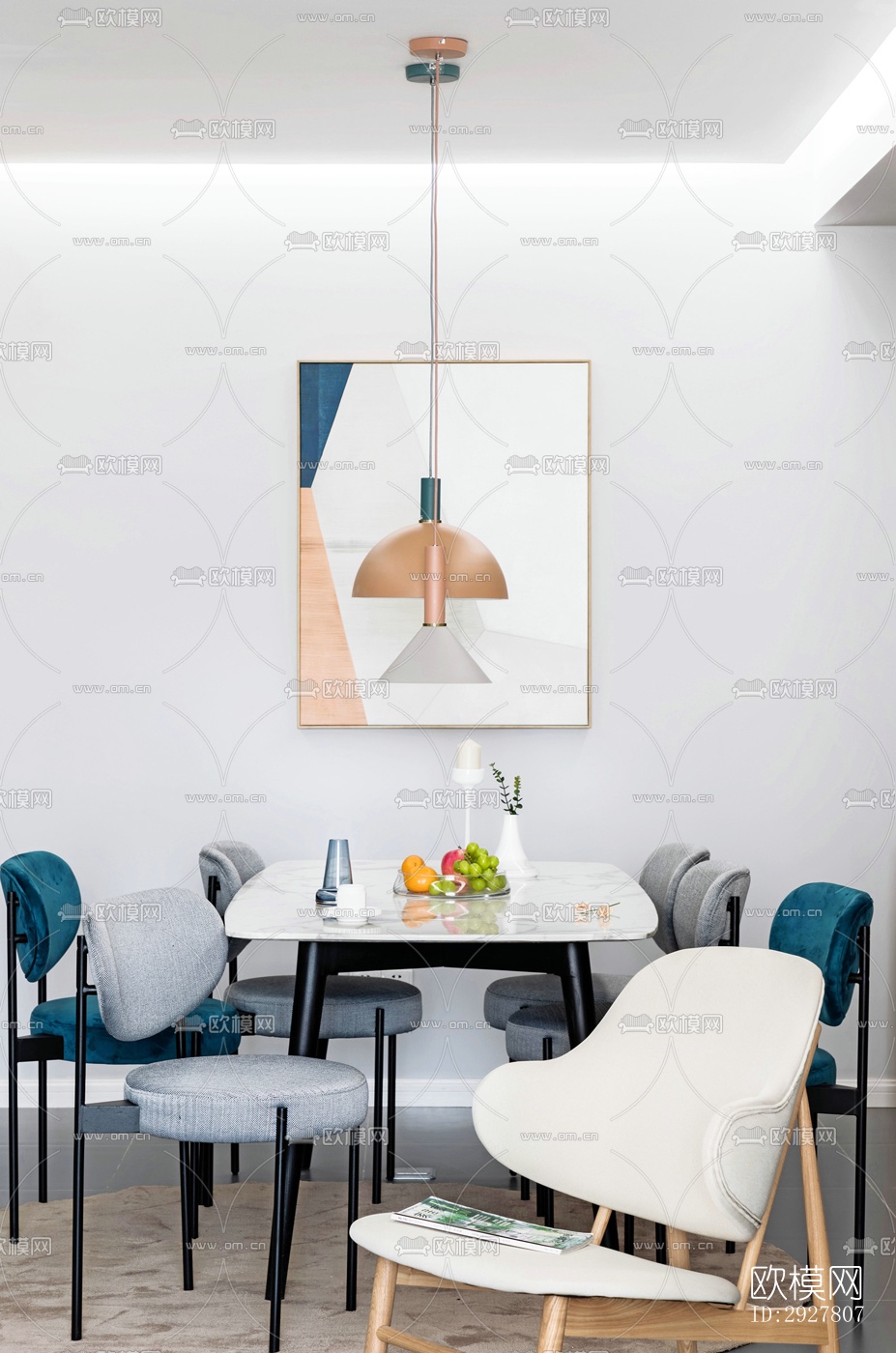 北欧公寓效果图下载（渲染图14）