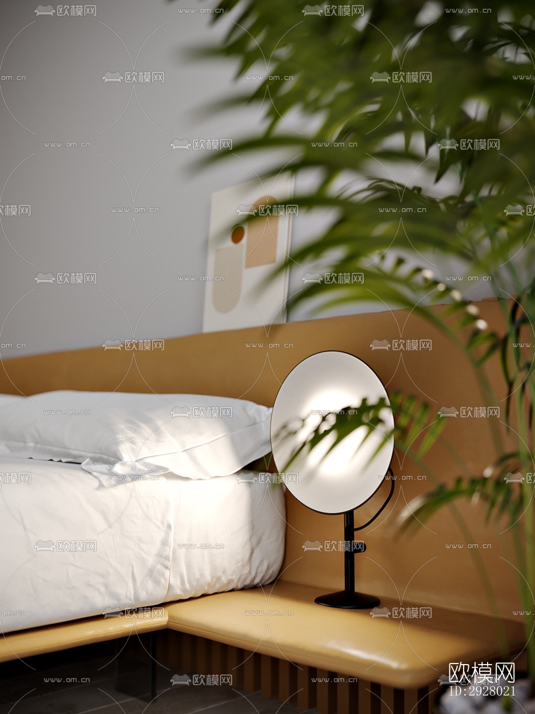 现代公寓效果图下载（渲染图3）