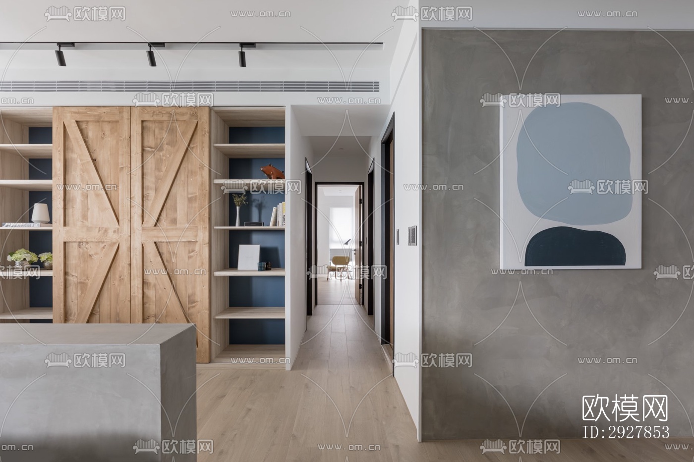 北欧公寓效果图下载（渲染图20）