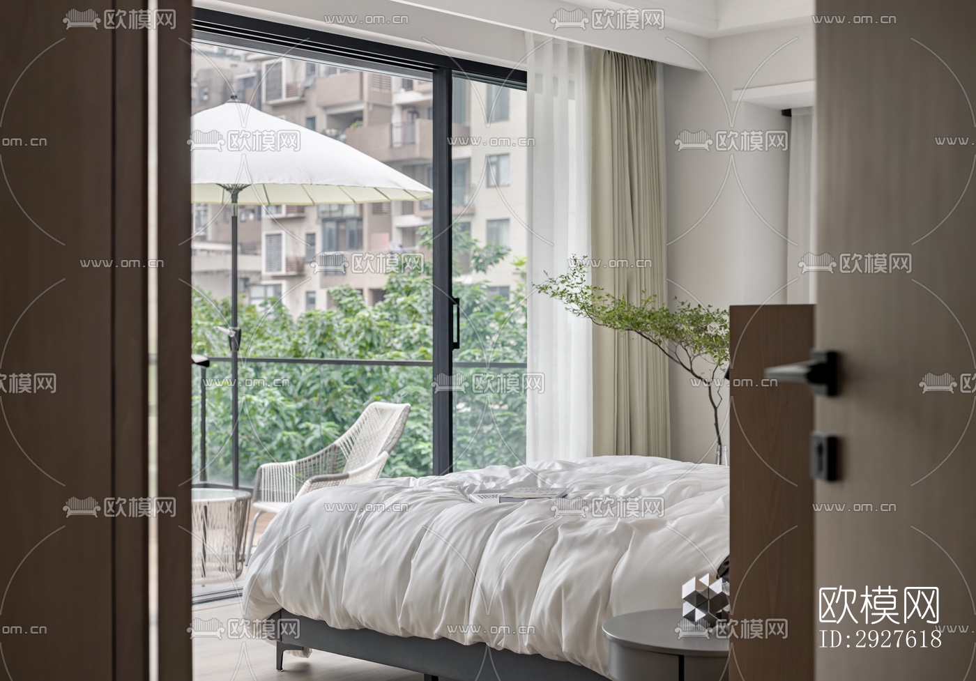 现代复式效果图下载（渲染图9）