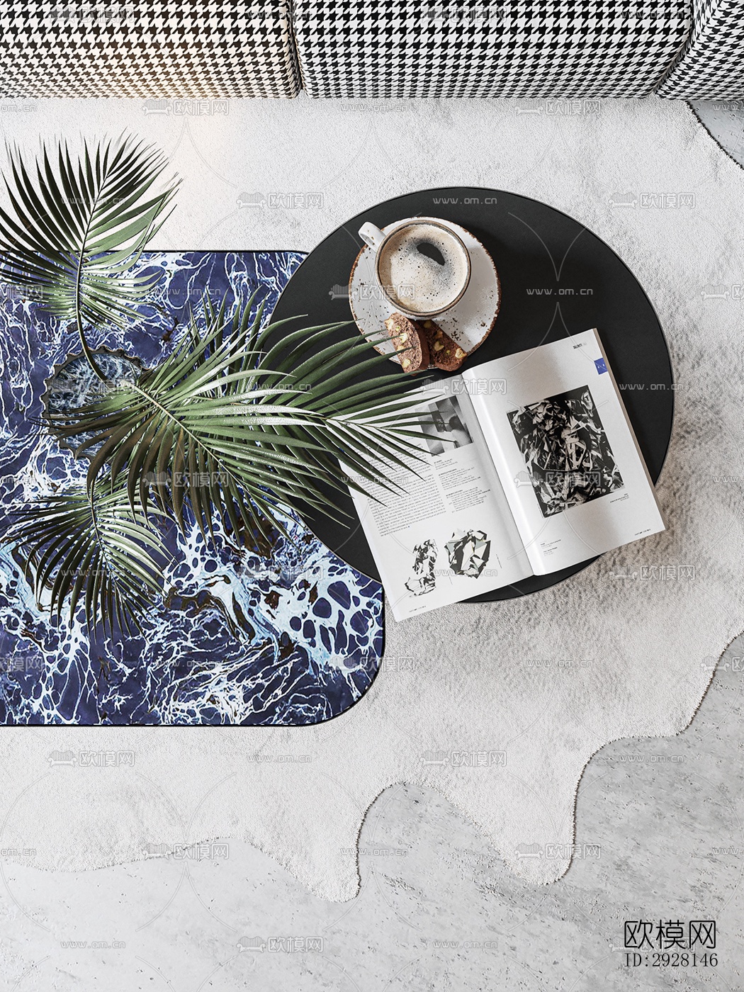 北欧平层效果图下载（渲染图14）