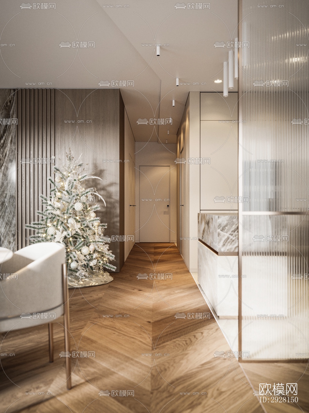 北欧平层效果图下载（渲染图3）