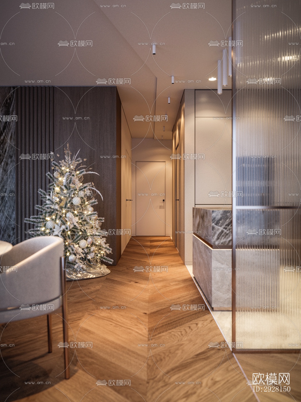 北欧平层效果图下载（渲染图19）