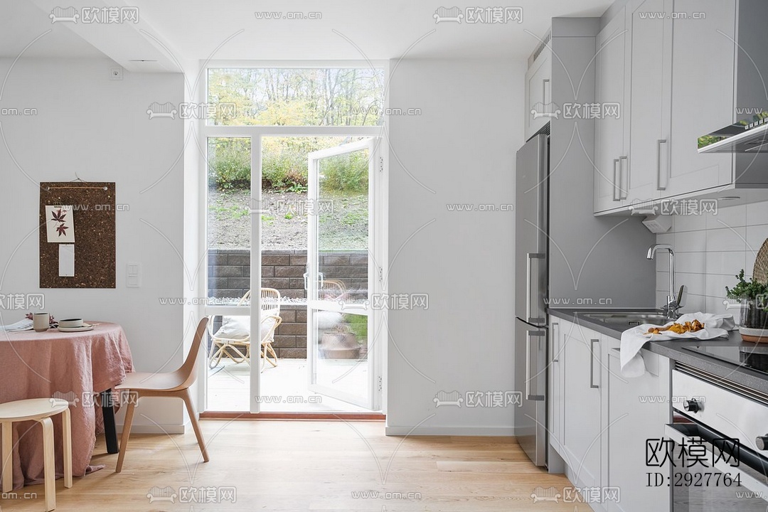 北欧公寓效果图下载（渲染图12）