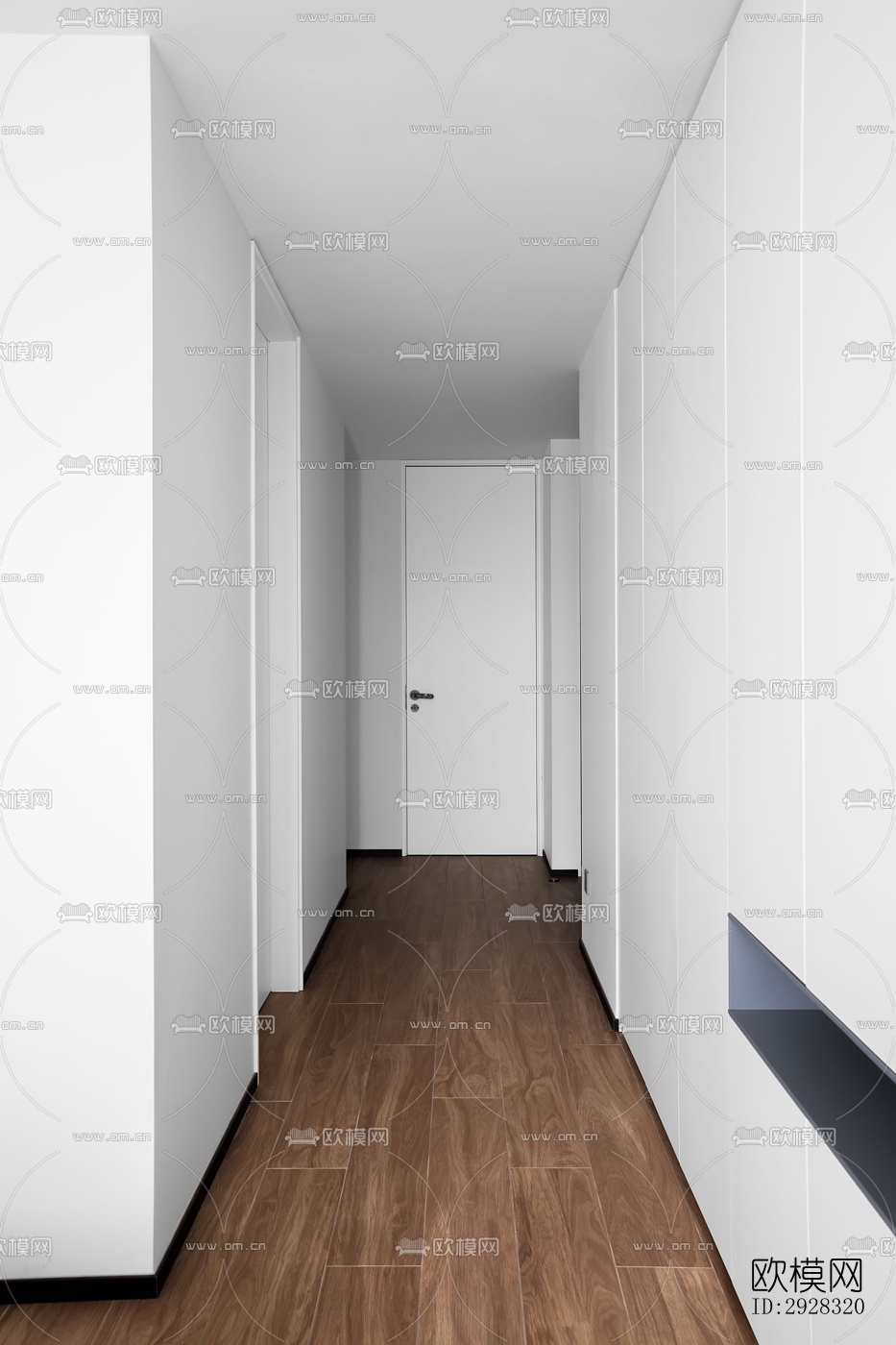 现代平层效果图下载（渲染图7）