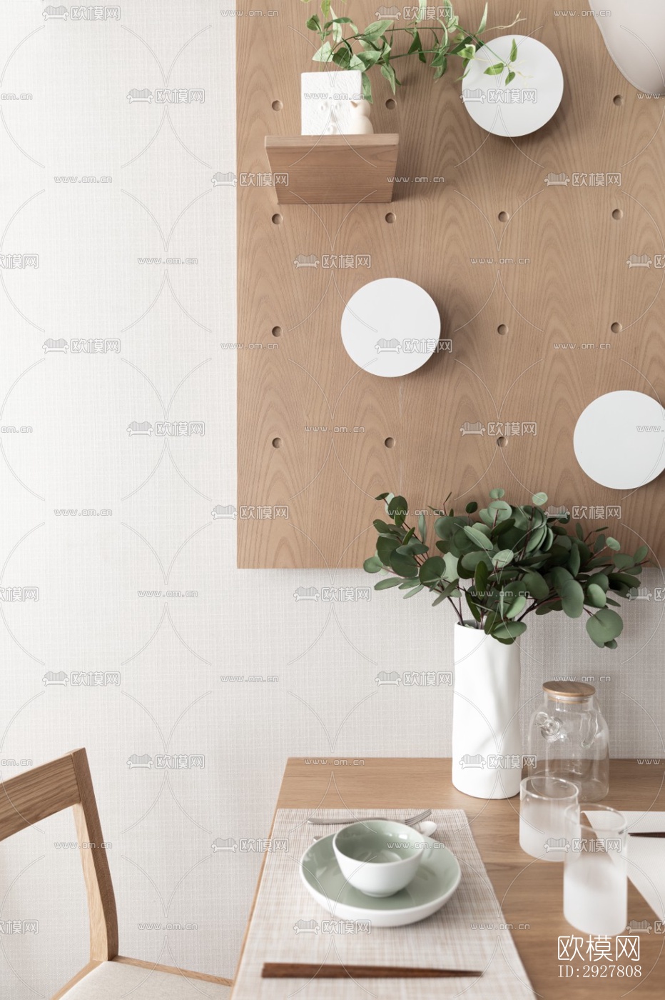 北欧公寓效果图下载（渲染图5）