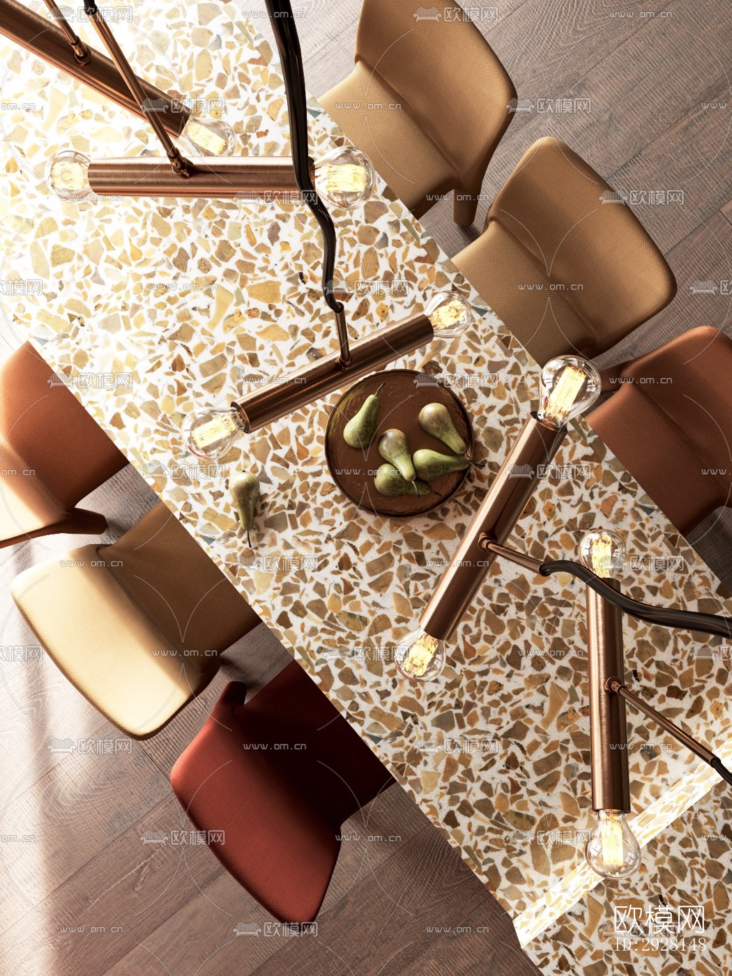 北欧平层效果图下载（渲染图13）