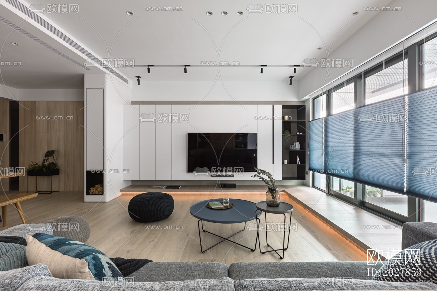 北欧公寓效果图下载（渲染图13）