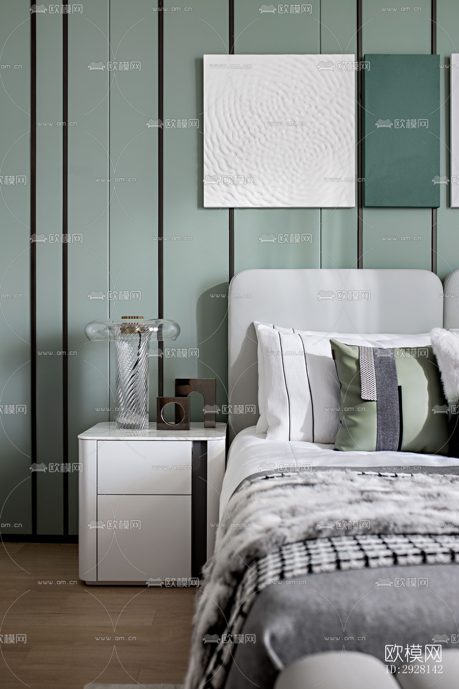 北欧平层效果图下载（渲染图4）