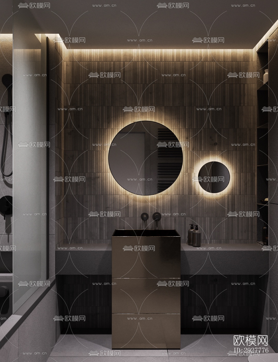 北欧公寓效果图下载（渲染图7）
