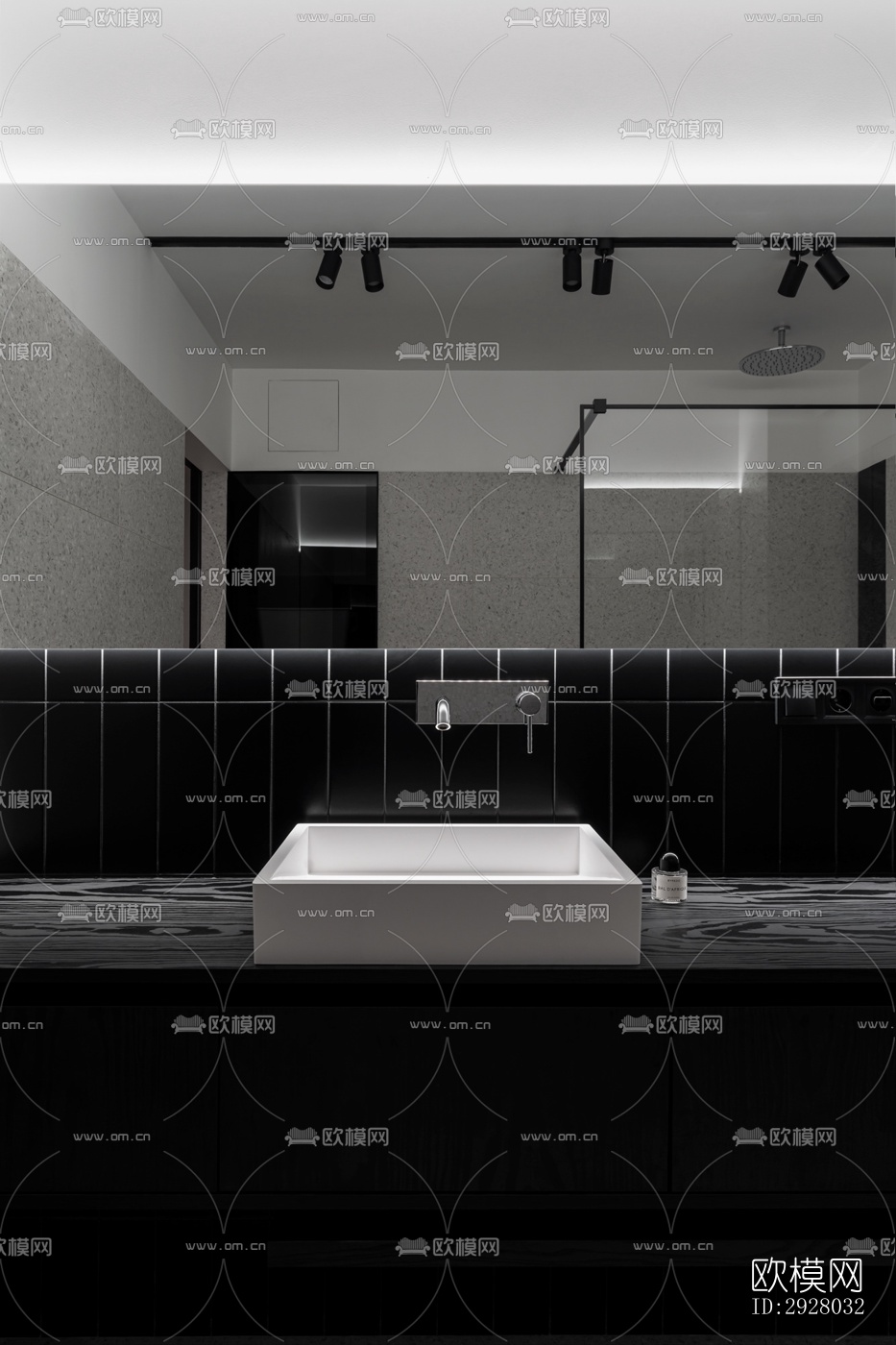 现代公寓效果图下载（渲染图5）