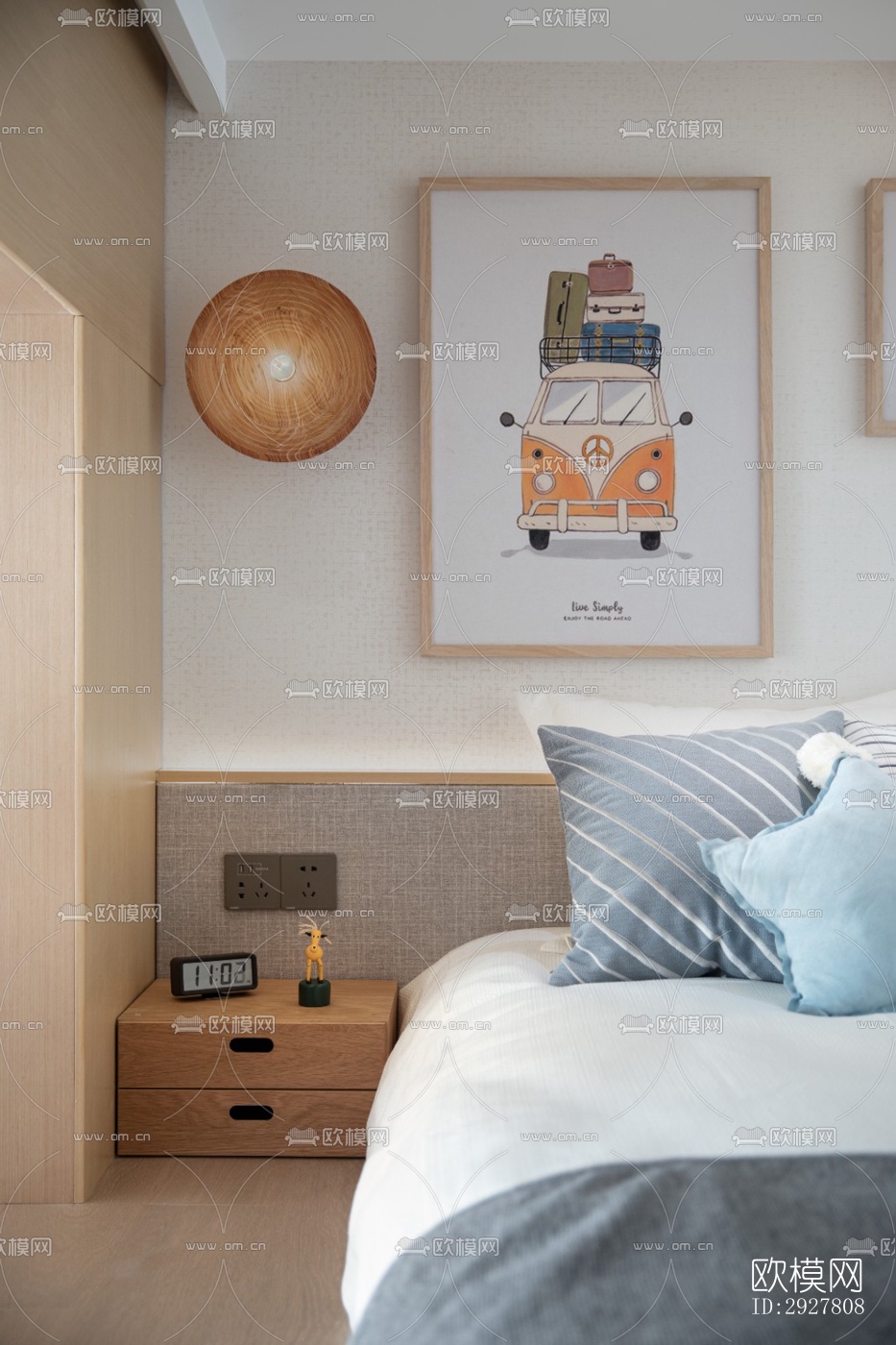 北欧公寓效果图下载（渲染图9）