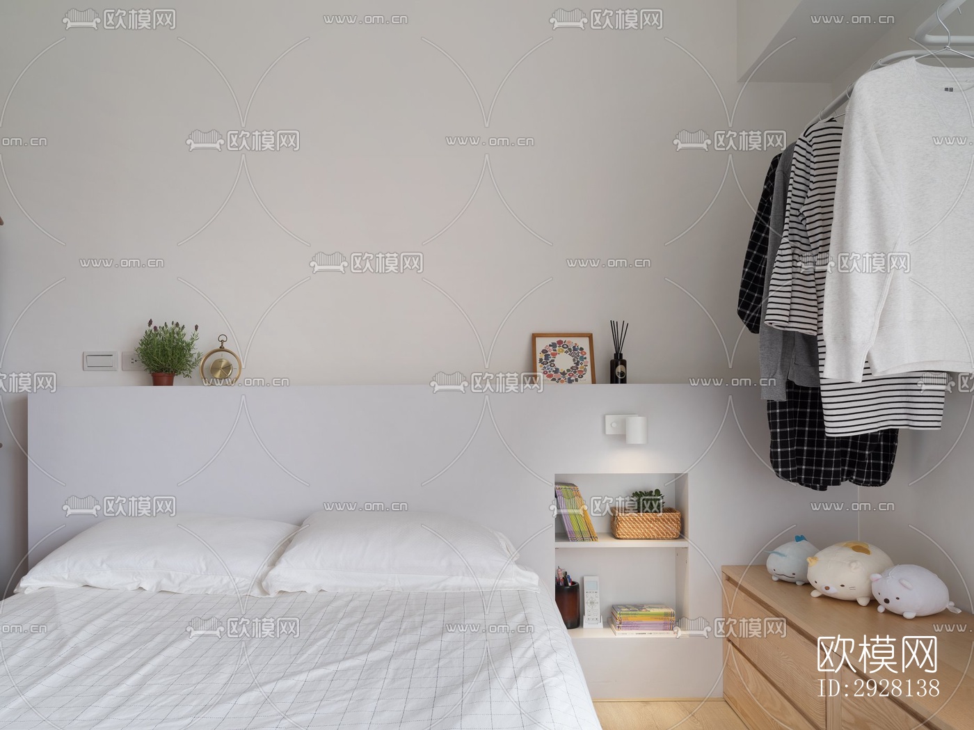 北欧平层效果图下载（渲染图16）