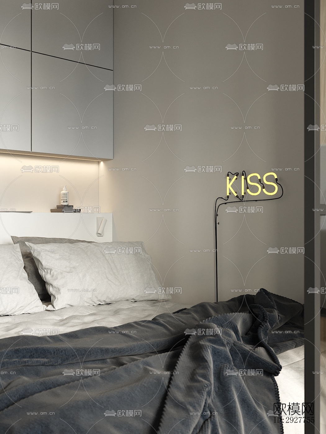 北欧公寓效果图下载（渲染图3）