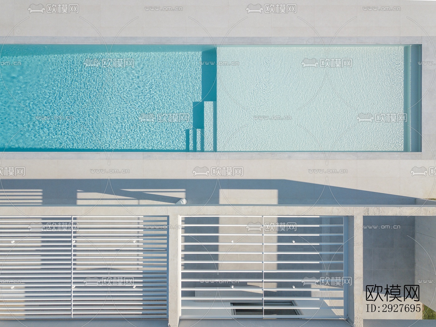 现代别墅效果图下载（渲染图12）