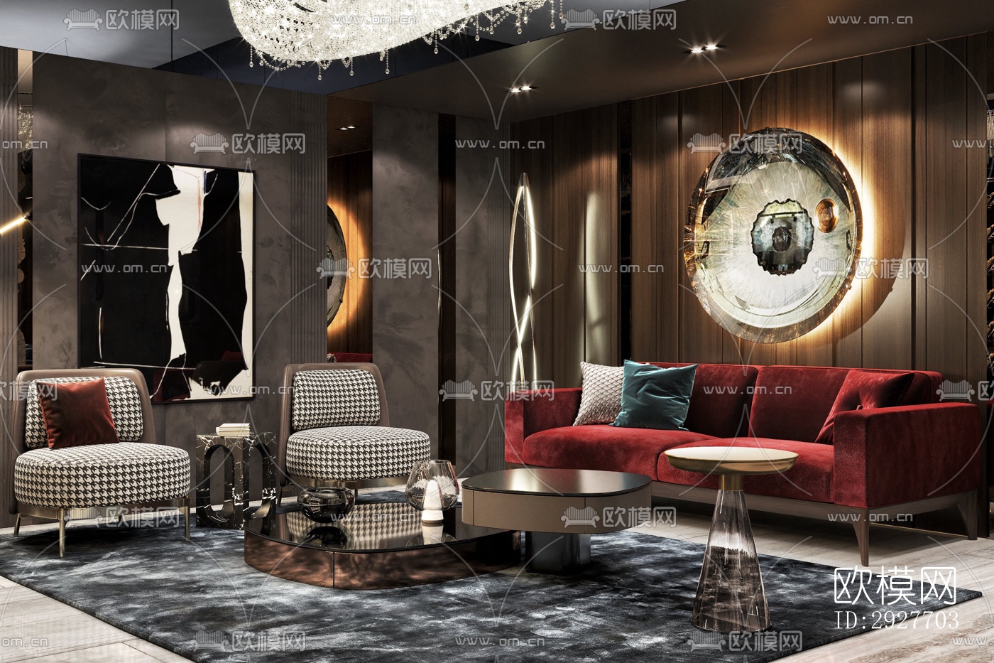 现代别墅效果图下载（渲染图6）