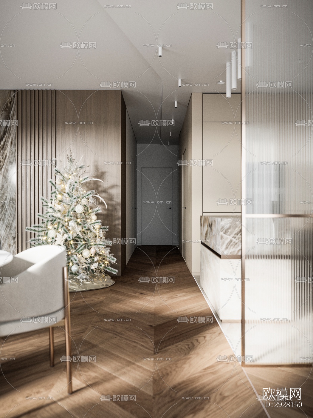 北欧平层效果图下载（渲染图2）