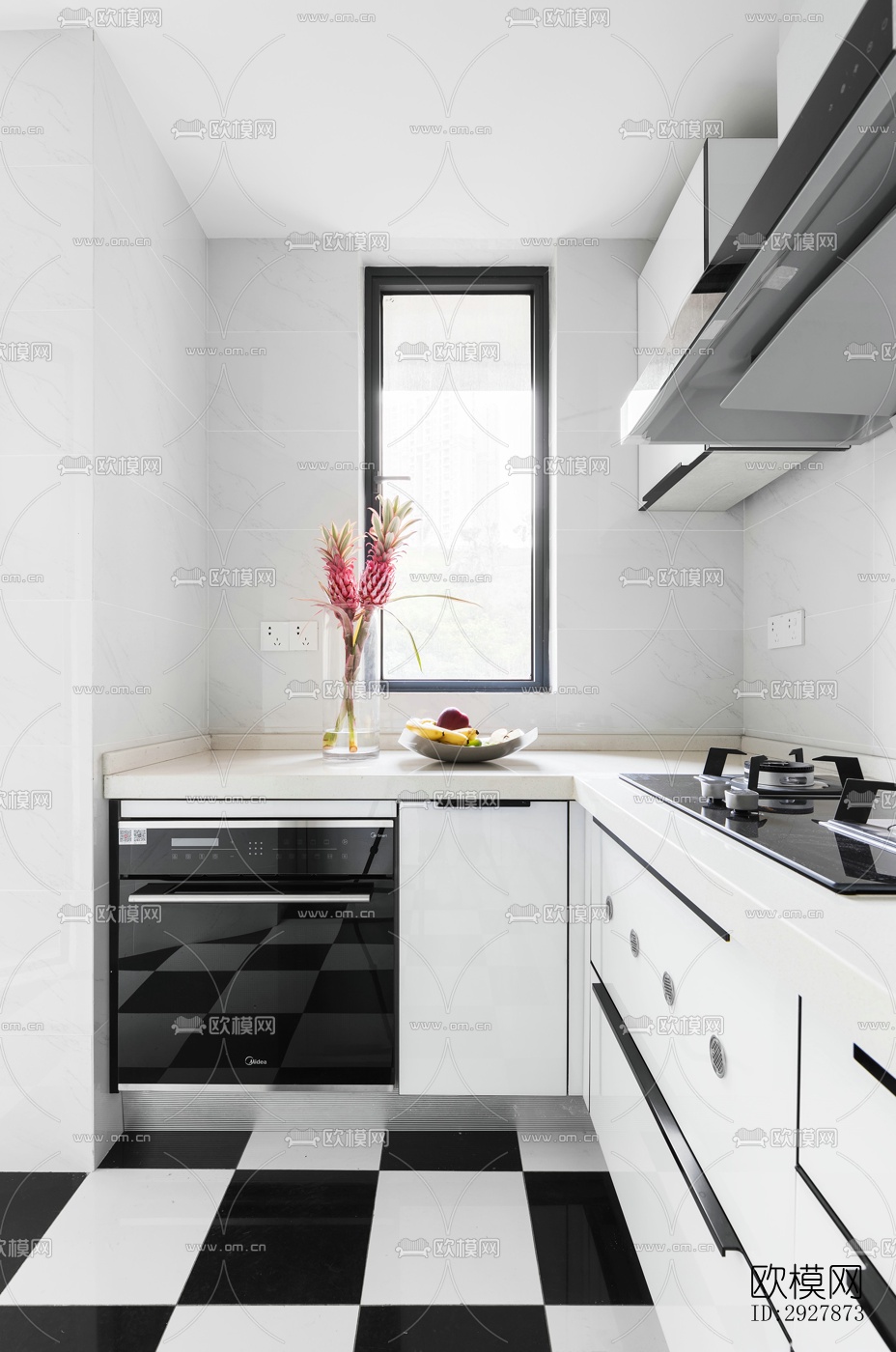 北欧公寓效果图下载（渲染图3）