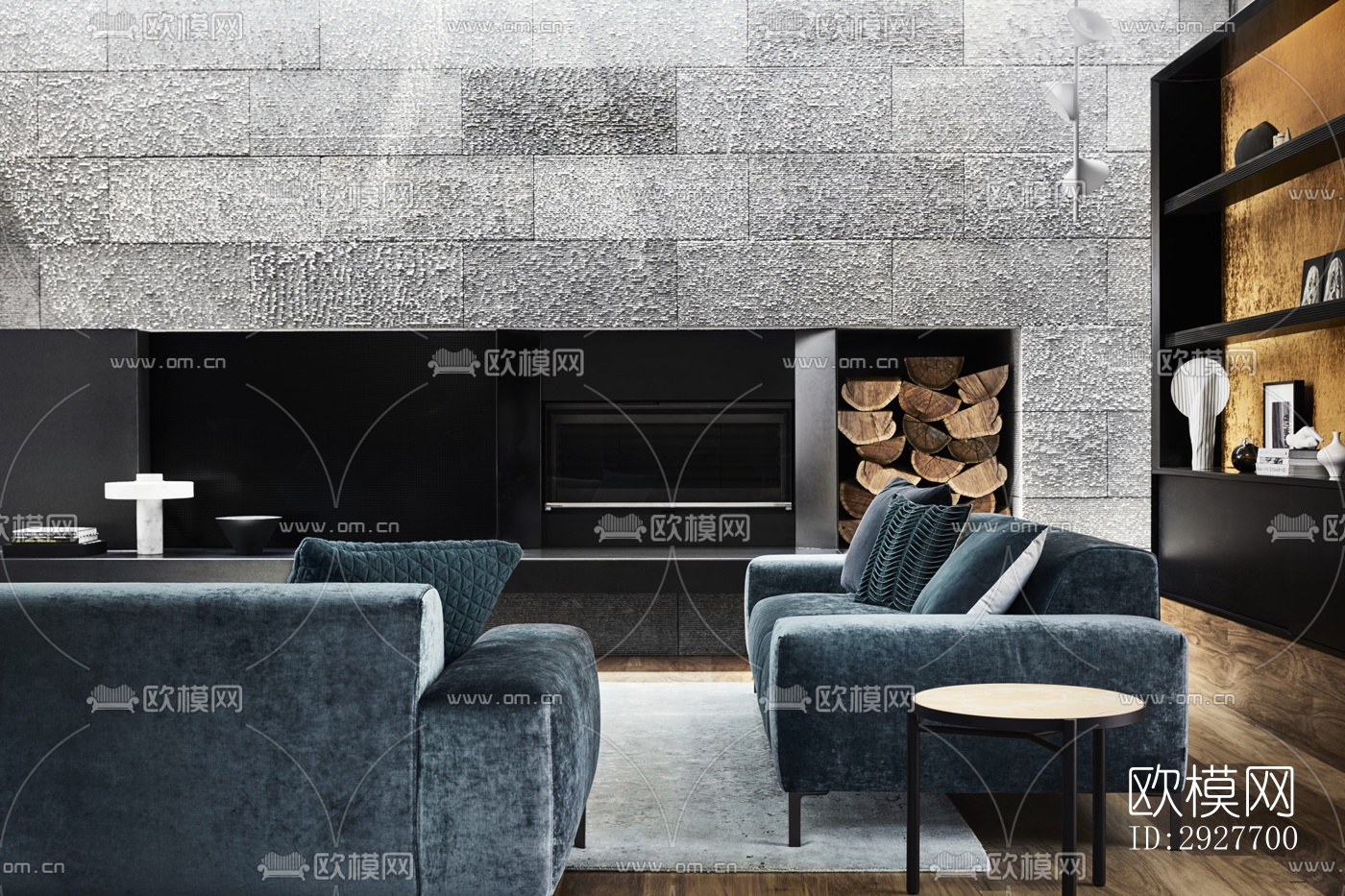 现代别墅效果图下载（渲染图6）