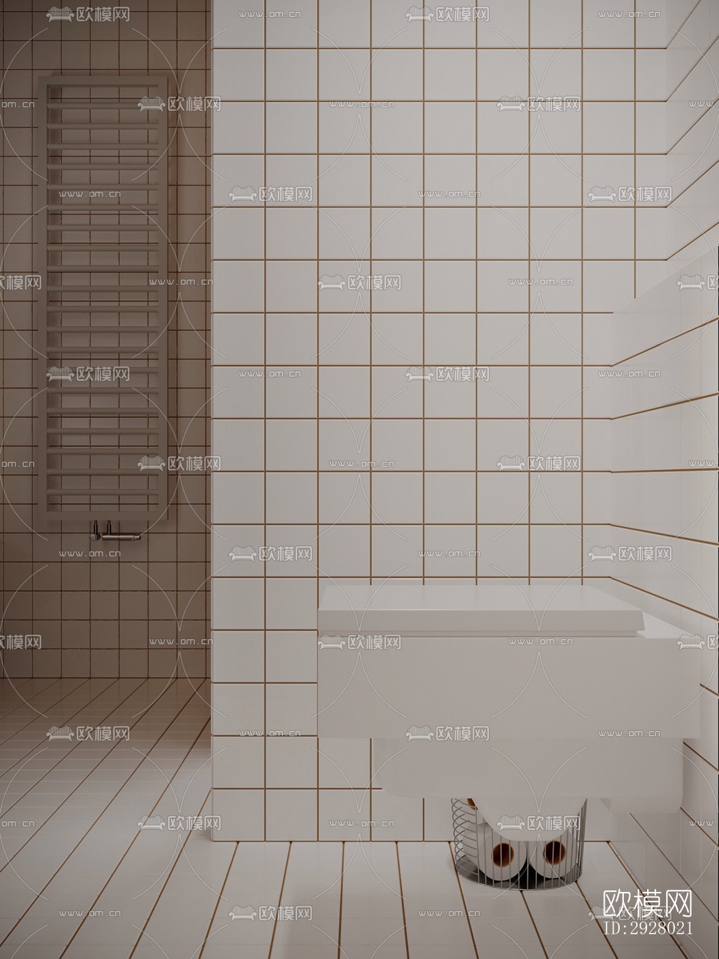 现代公寓效果图下载（渲染图7）