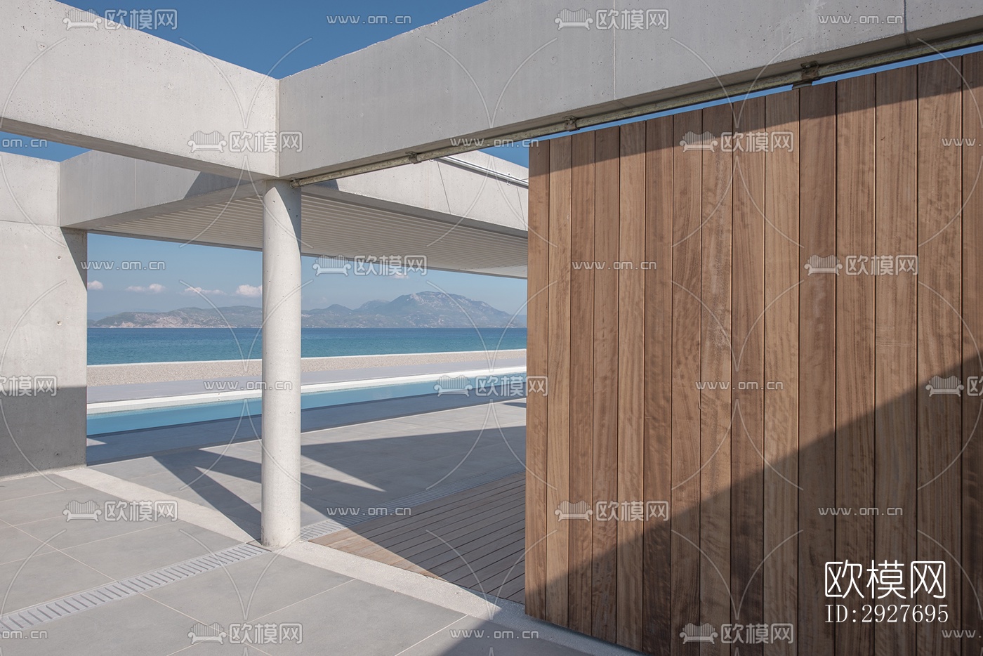 现代别墅效果图下载（渲染图4）