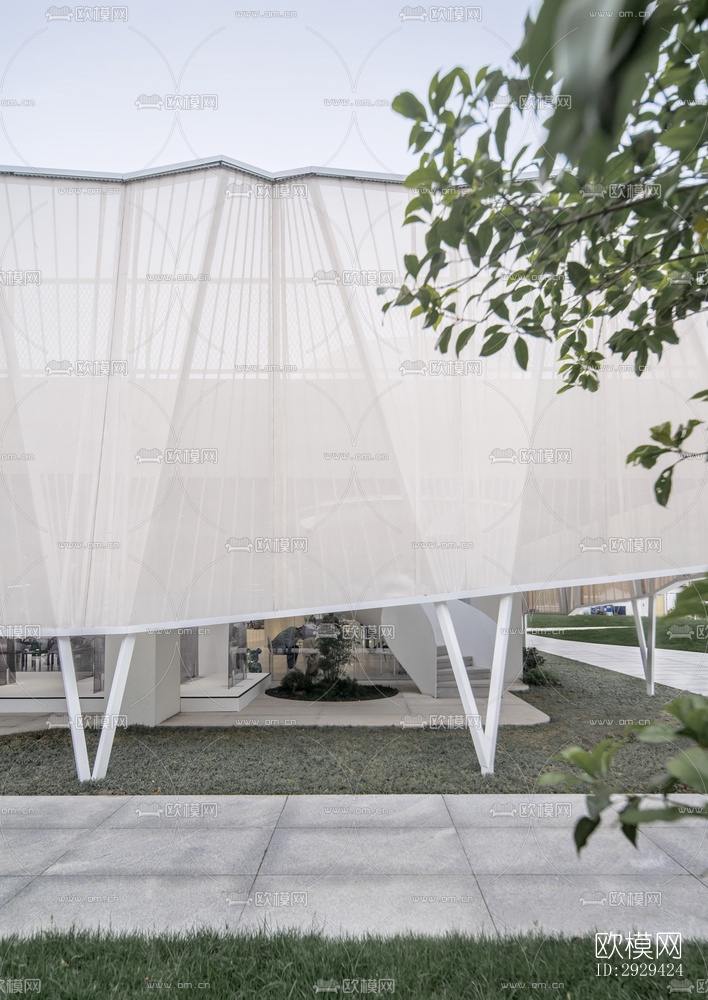 现代咖啡奶茶效果图下载（渲染图12）