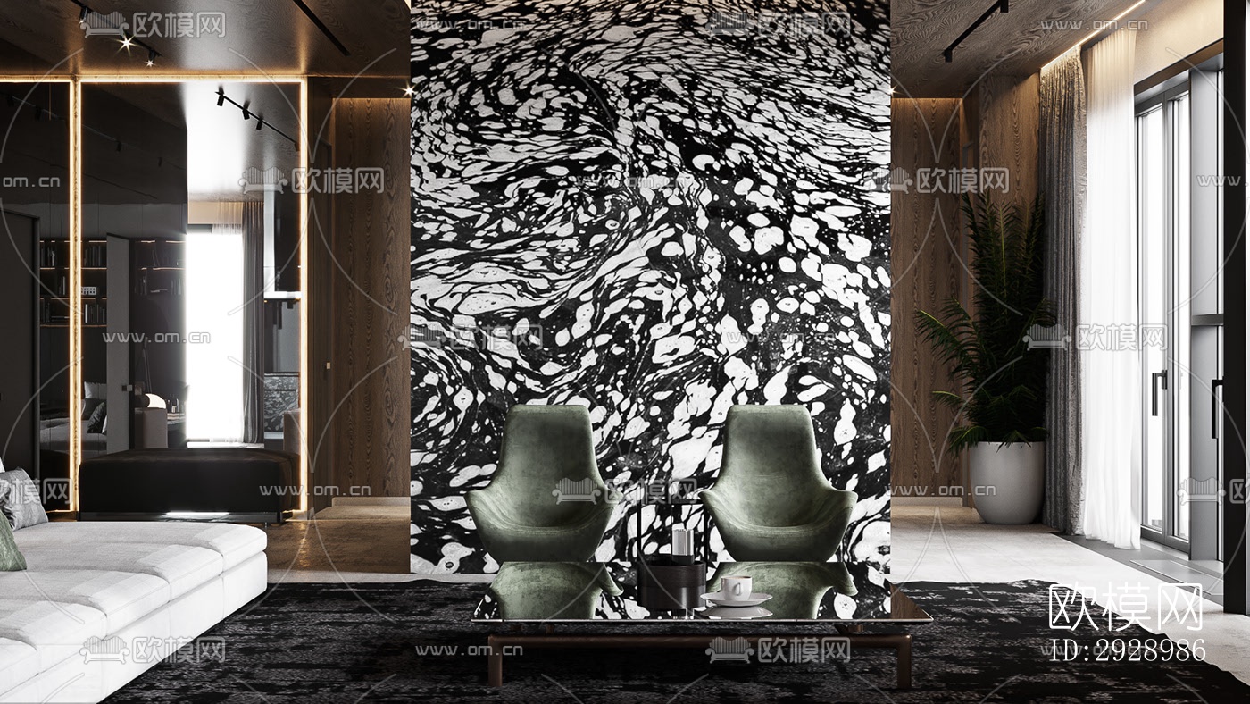 高级灰平层效果图下载（渲染图8）