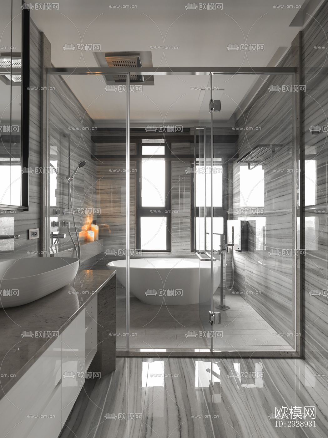 高级灰平层效果图下载（渲染图8）