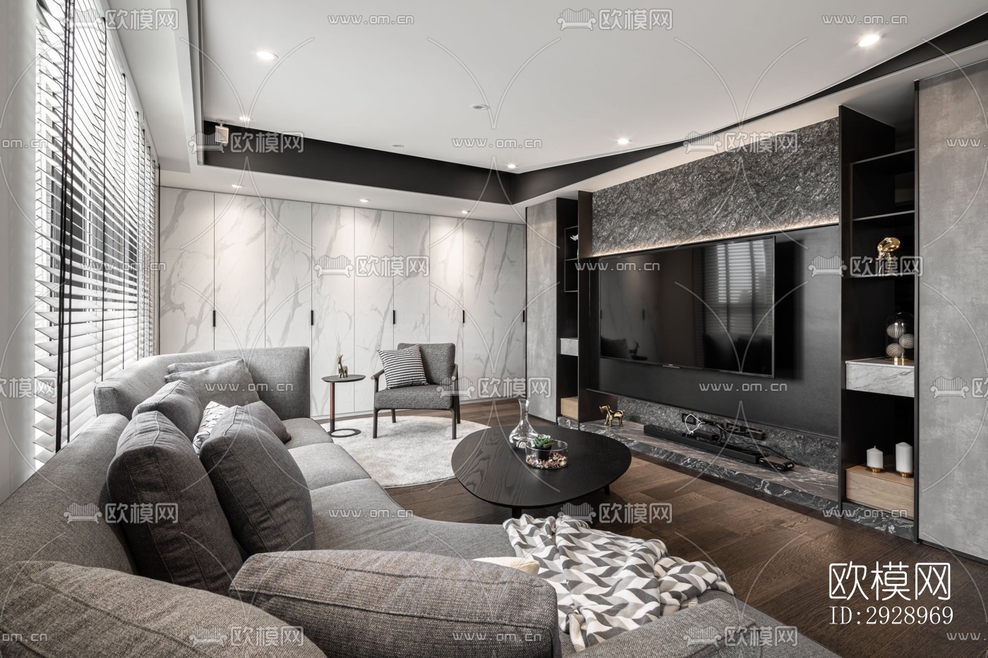 高级灰平层效果图下载（渲染图13）