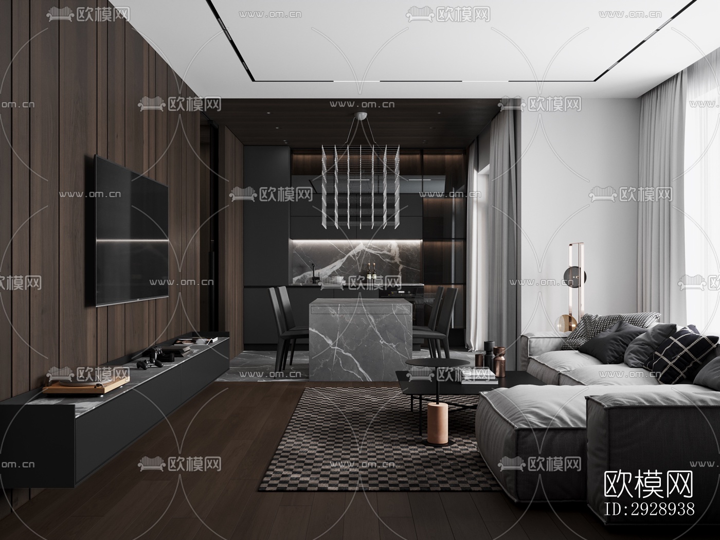 高级灰平层效果图下载（渲染图1）