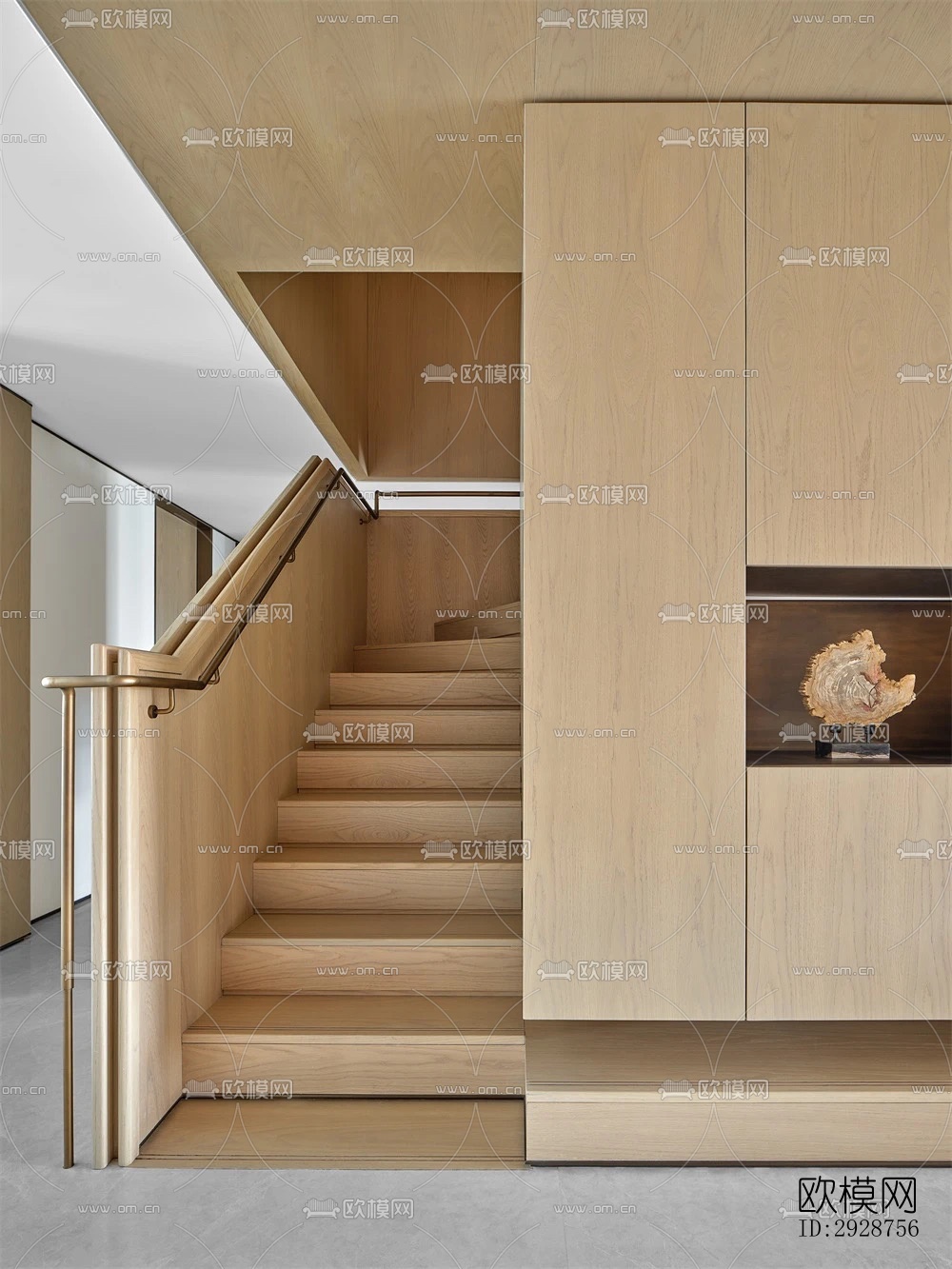 现代平层效果图下载（渲染图13）