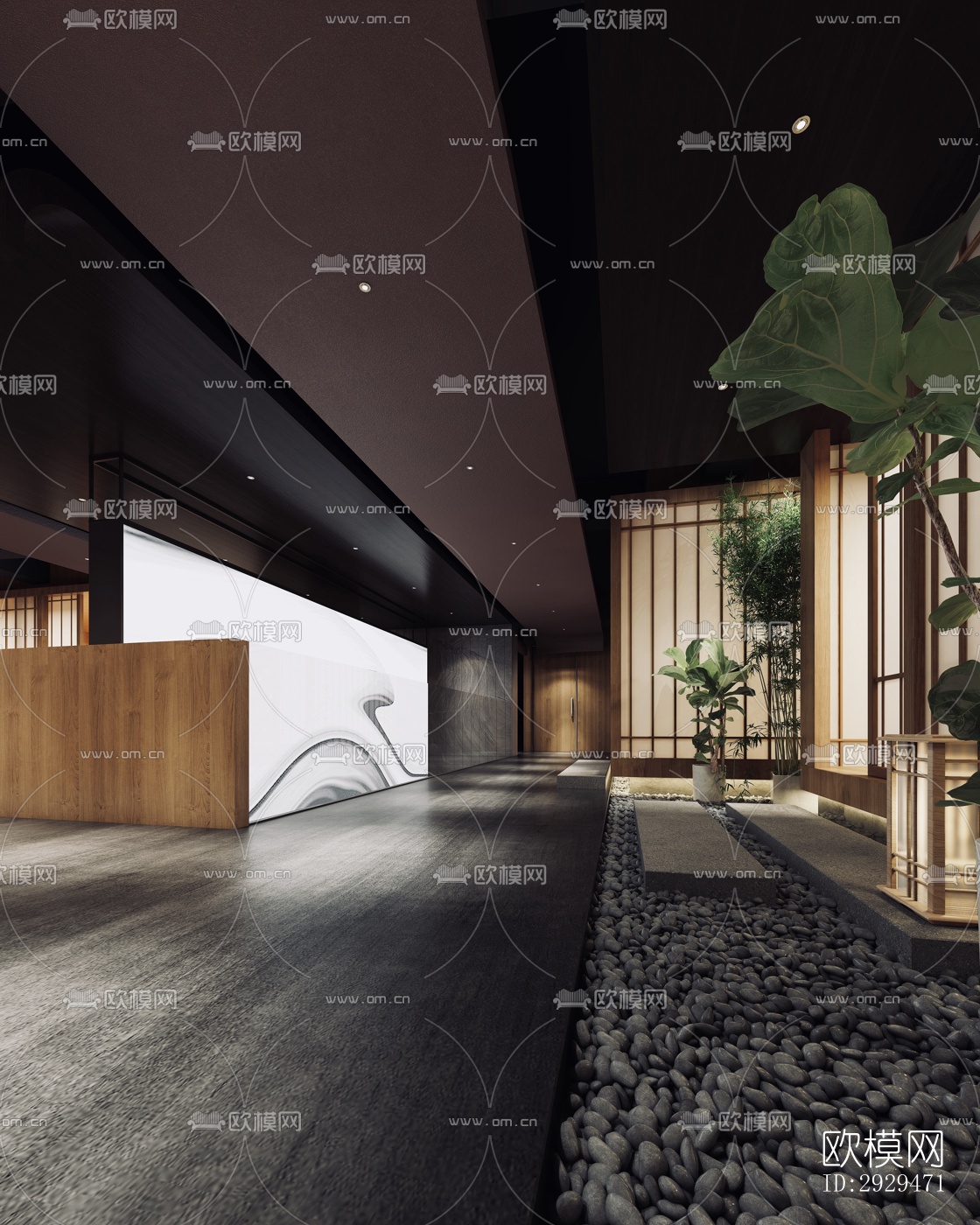 日式日韩料理效果图下载（渲染图13）