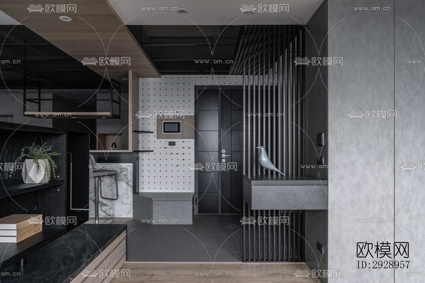 高级灰平层效果图下载（渲染图5）