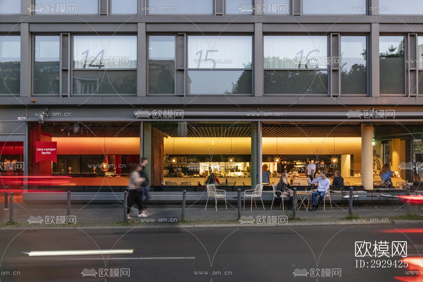 现代咖啡奶茶效果图下载（渲染图16）