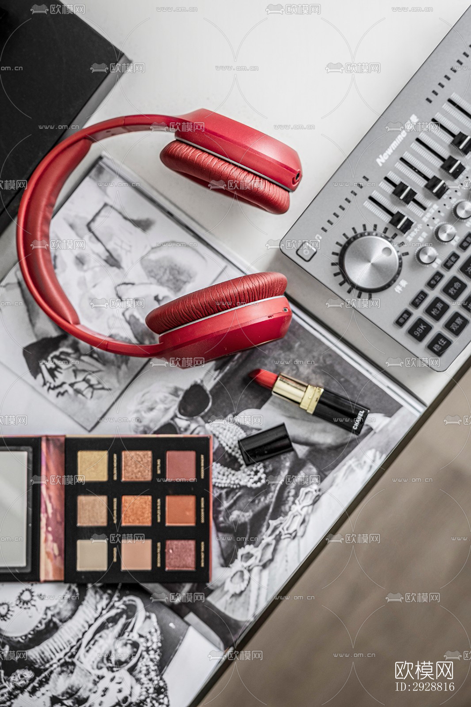 现代平层效果图下载（渲染图10）