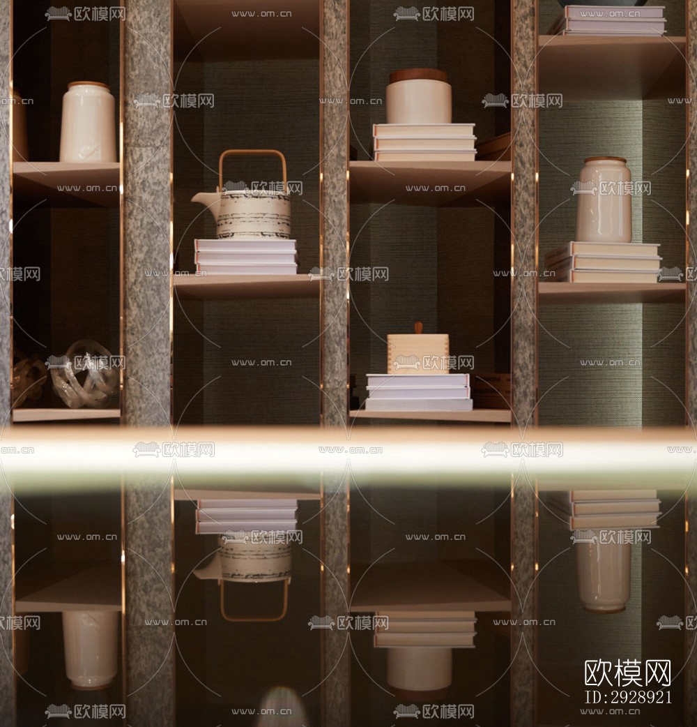 现代平层效果图下载（渲染图13）